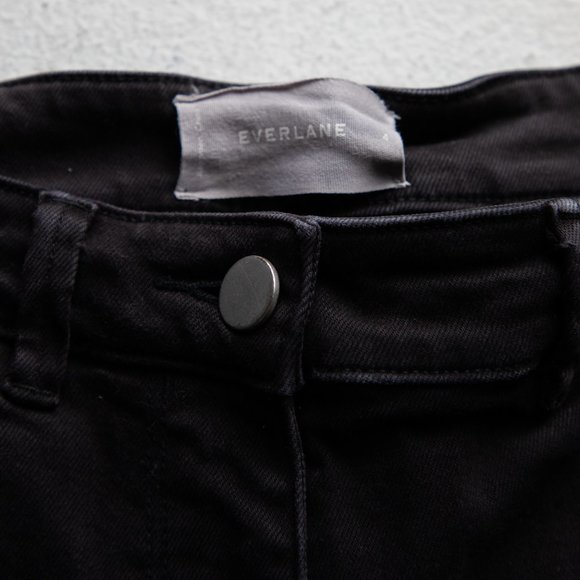 Everlane Black Wide Leg Pants - Picture 3 of 4
